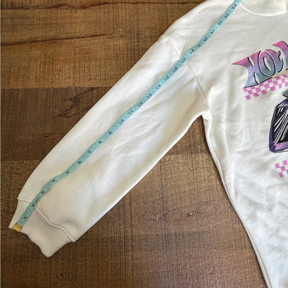 🔥NWT Old Navy White Hot Wheels Hoodie🔥